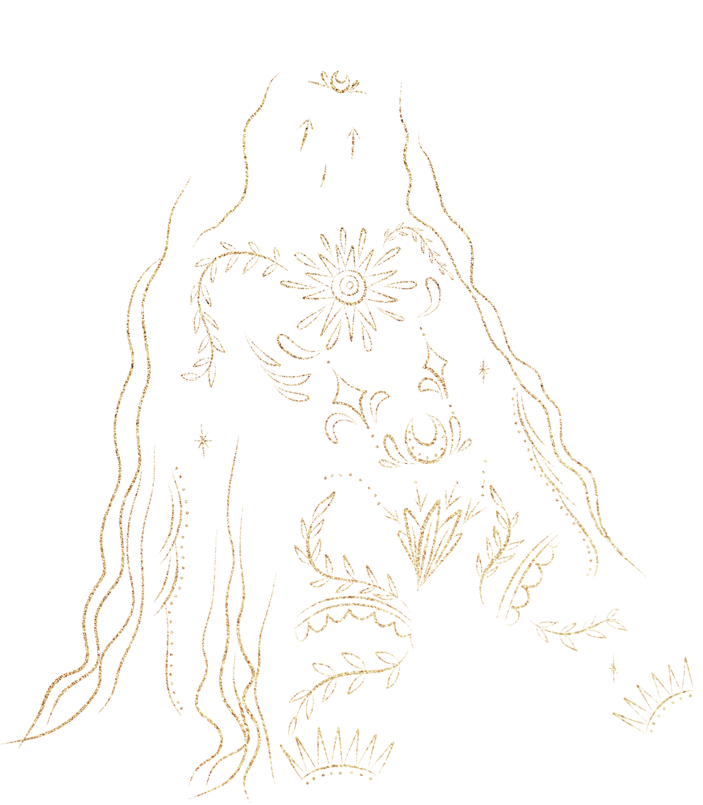 Goddess of Female Power Illustration